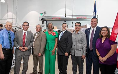 Alamo Colleges District leadership poses for a photo 